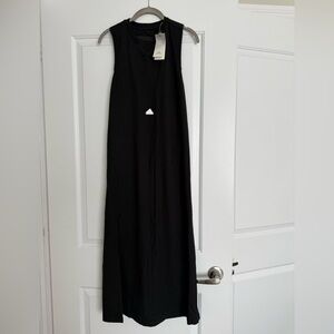 ADIDAS Black Sleeveless Maxi Dress NWT